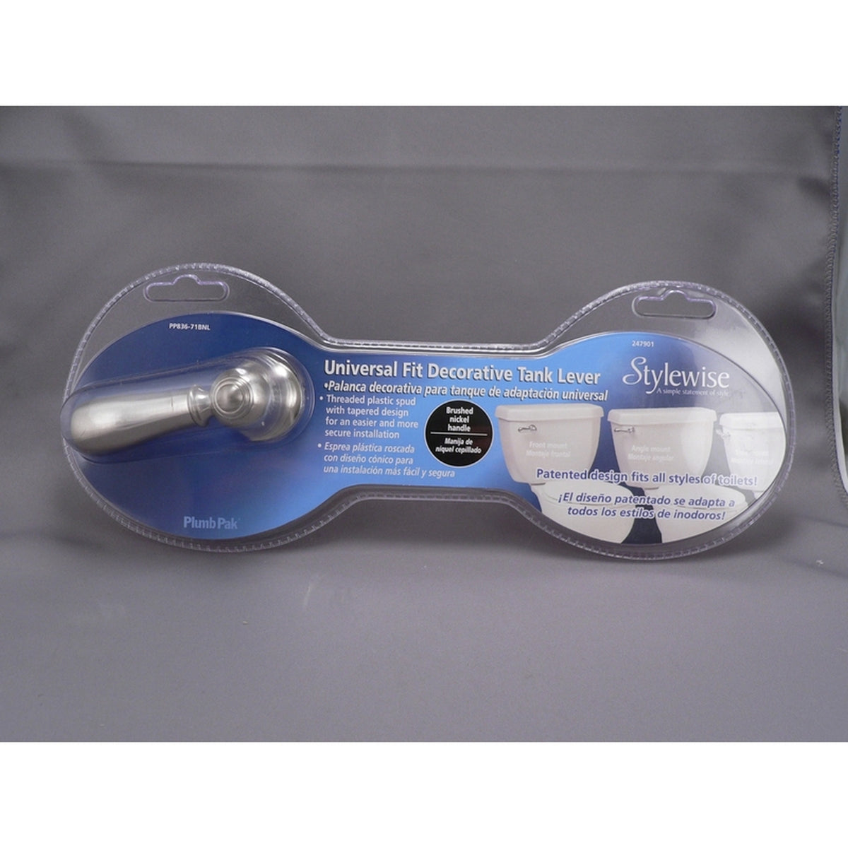 Plumb Pak - PP836-71BNL - Tank Lever Brushed Nickel