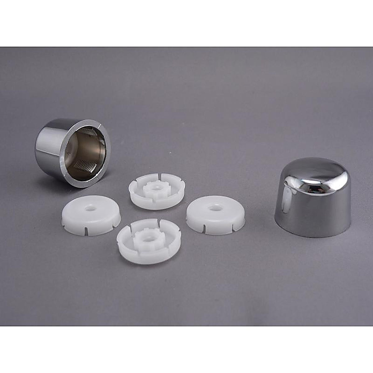 Plumb Pak - PP835-30PCL - Toilet Tank Bolt Caps Chrome Plated Plastic