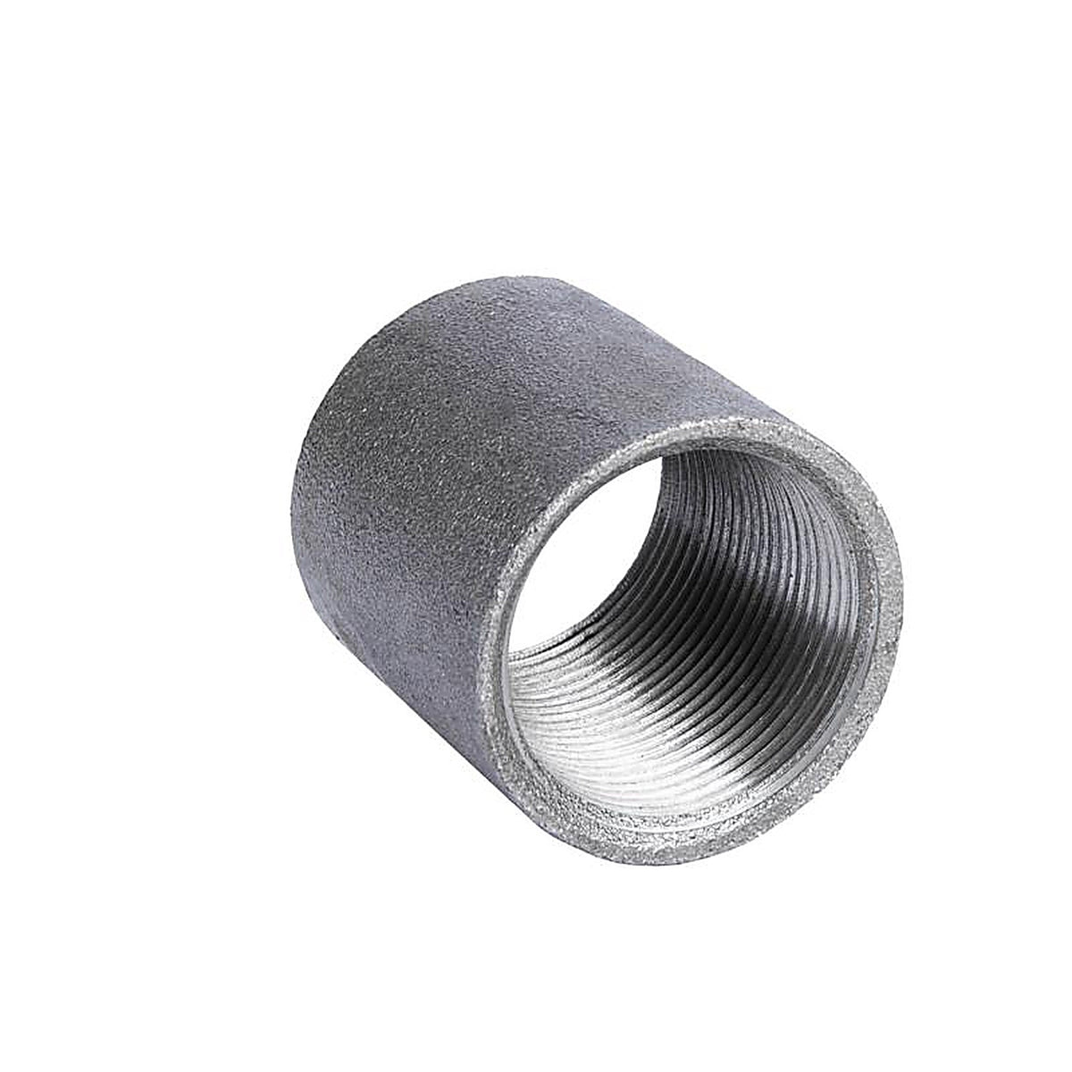 Billco - 521-227BG - 1-1/2 in. FPT x 1-1/2 in. Dia. FPT Black Malleable Iron Coupling