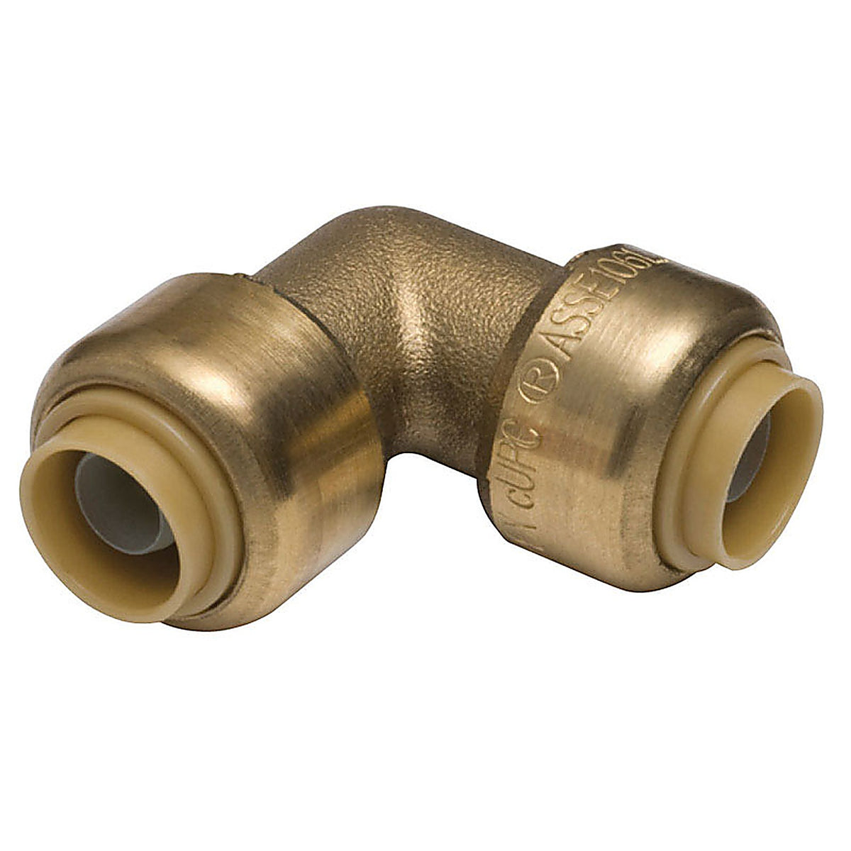 SharkBite - U246LFA - 3/8 in. Push x 3/8 in. Dia. Push Brass Elbow