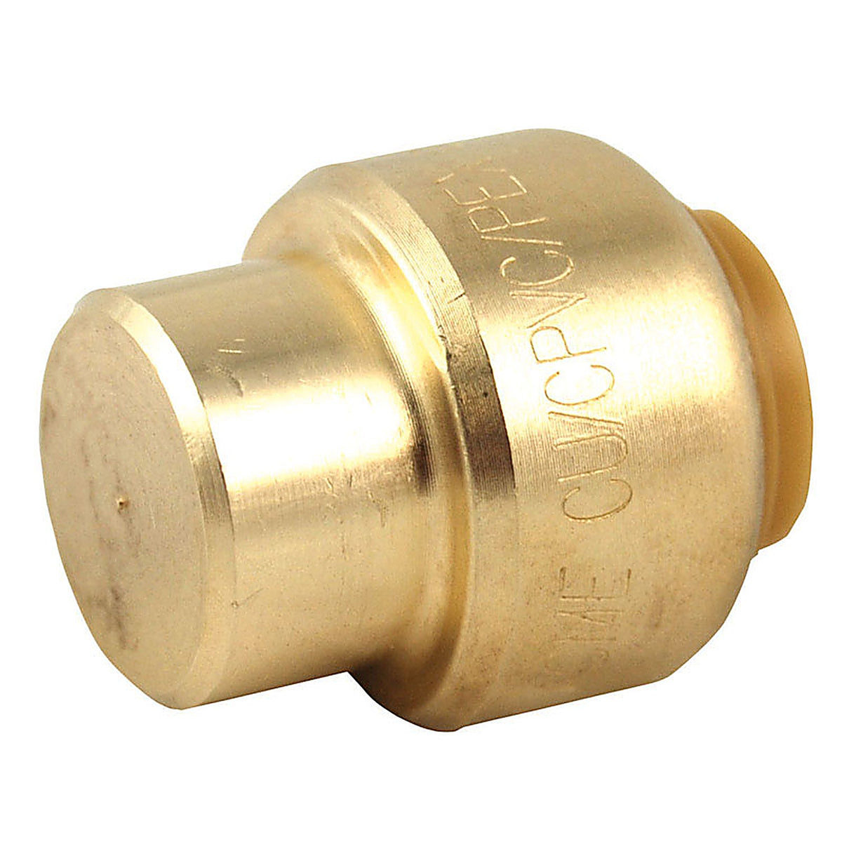 SharkBite - U512LFA - 3/8 in. Push Brass End Stop