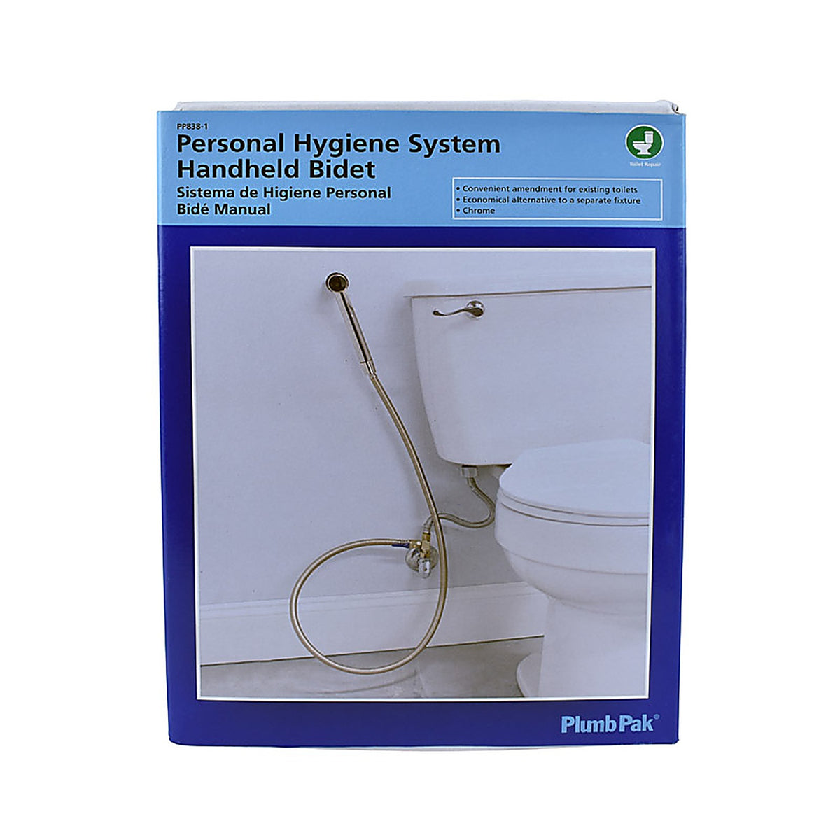 Plumb Pak - PP838-1 - 0 gal. Silver Bidet