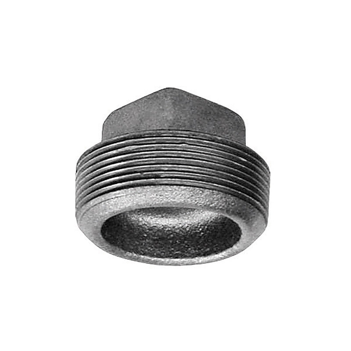 Anvil - 8700159455 - 1-1/2 in. MPT Black Malleable Iron Plug