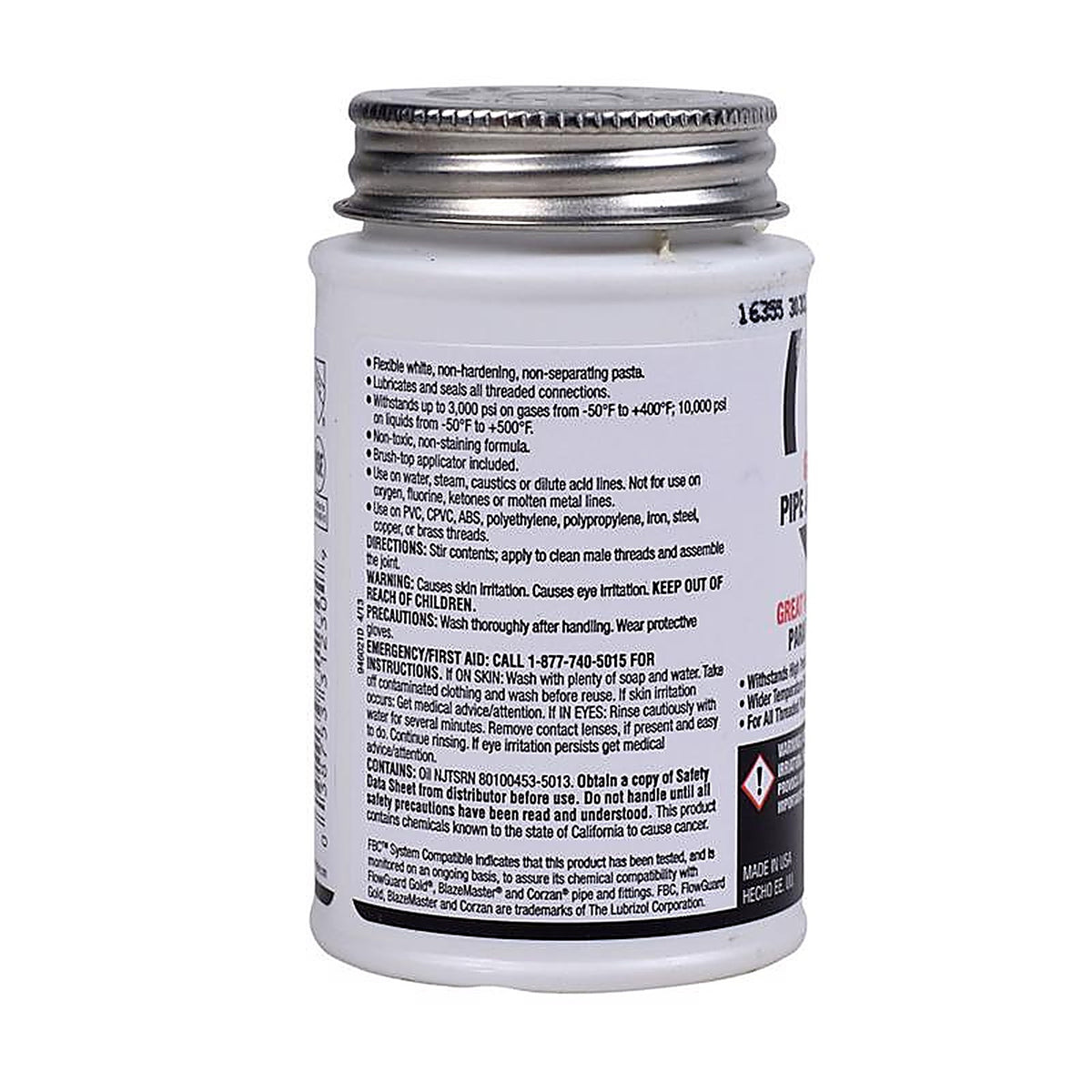 Oatey - 31230 - Great White White Pipe Joint Compound 4 oz.