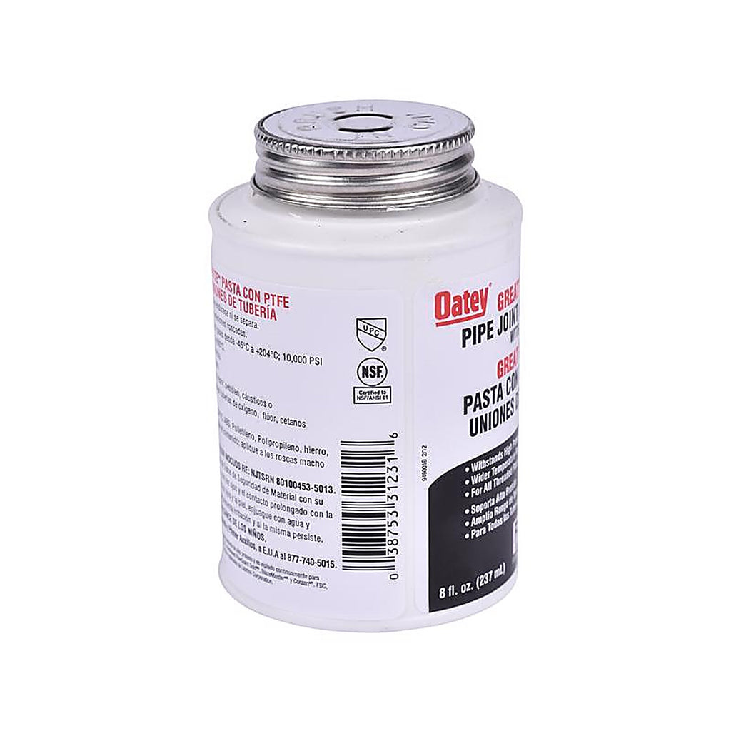 Oatey - 31231 - Great White White Pipe Joint Compound 8 oz.