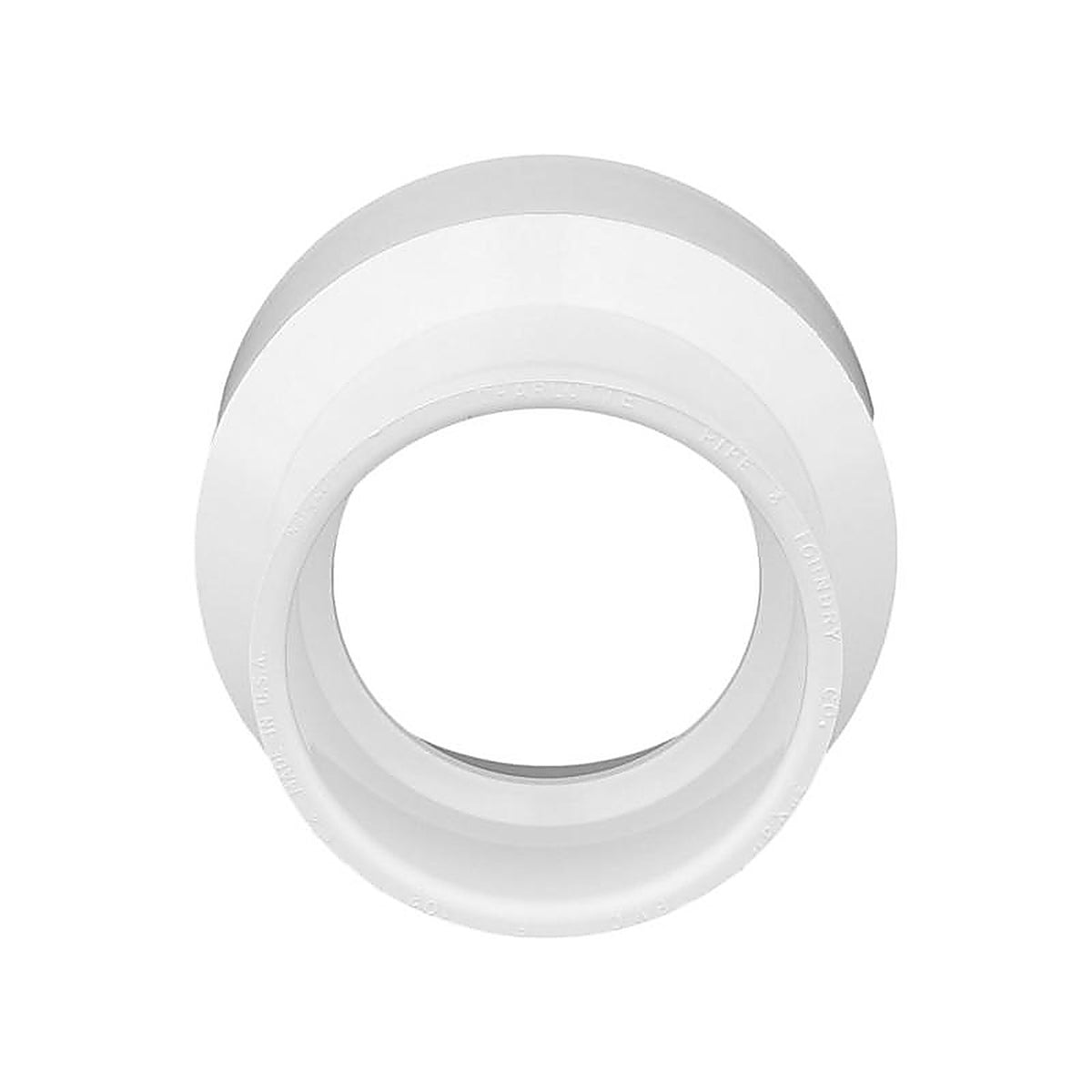 Charlotte Pipe - PVC001021400 - Schedule 40 3 in. Hub x 4 in. Dia. Hub PVC Reducing Coupling
