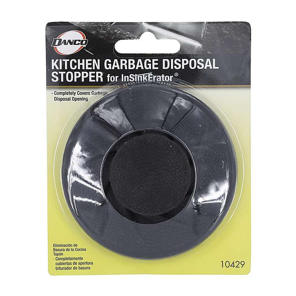 Danco - 9D00010429 - Garbage Disposal Stopper Black Plastic 3-1/5 in.