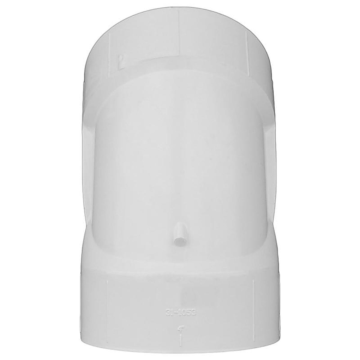 Charlotte Pipe - PVC003211400 - Schedule 40 4 in. Hub x 4 in. Dia. Hub PVC 45 Degree Elbow