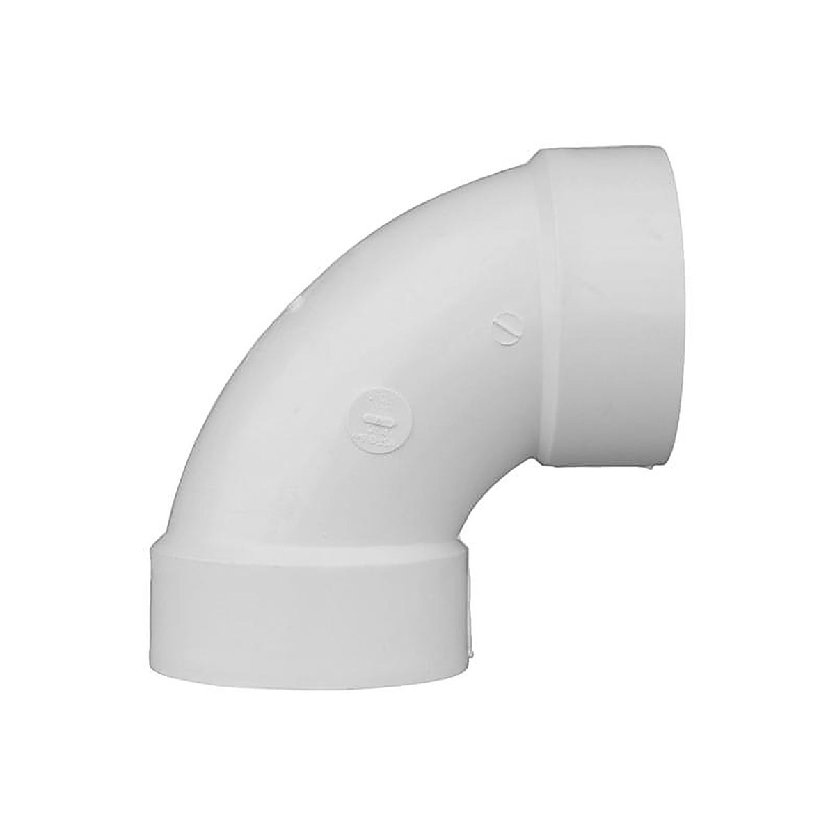 Charlotte Pipe - PVC003001400 - Schedule 40 4 in. Hub x 4 in. Dia. Hub PVC 90 Degree Elbow