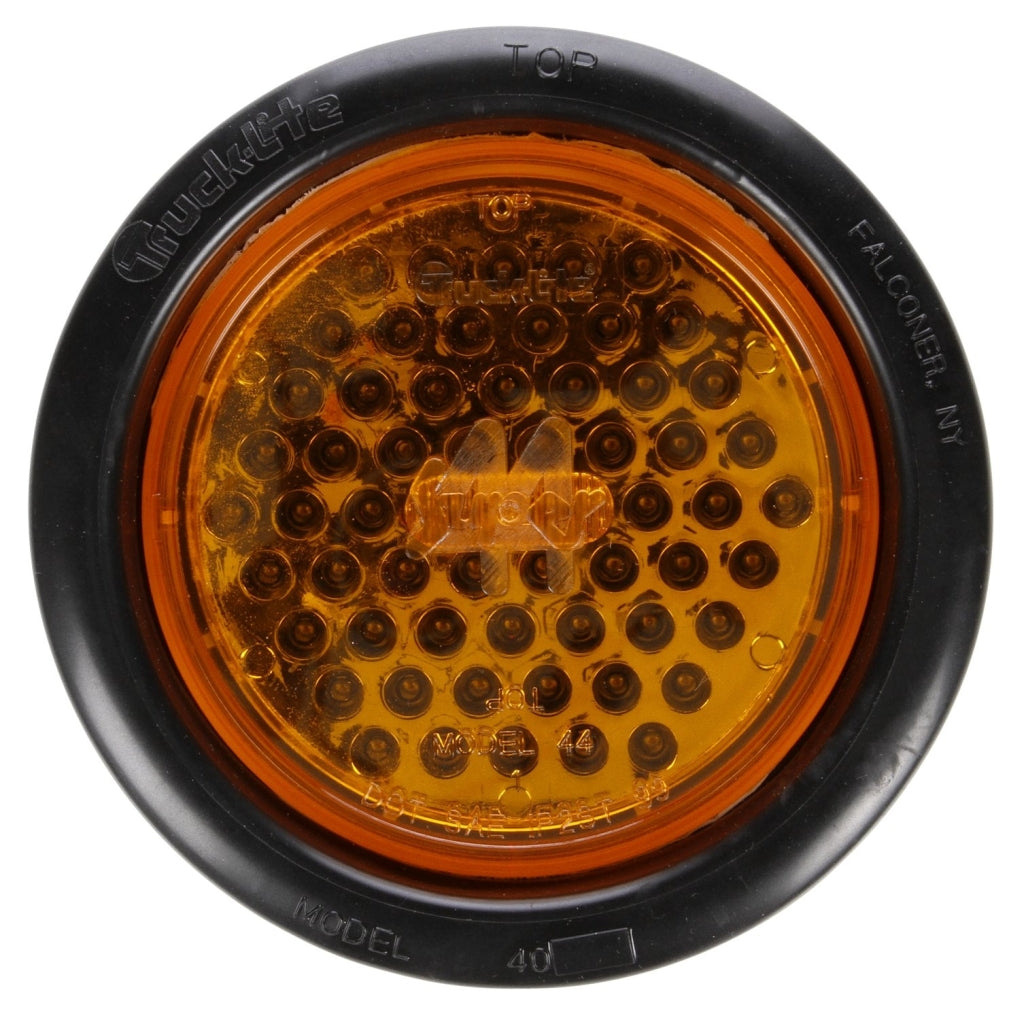 Trucklite - 44003Y - Super 44 LED Yellow Round
