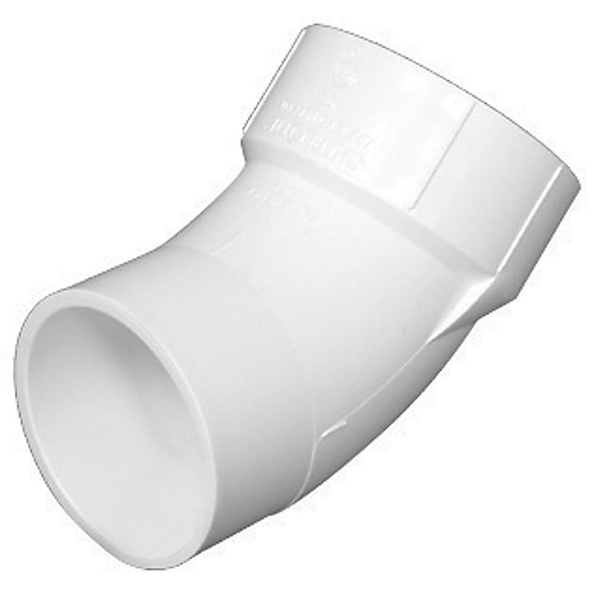 Charlotte Pipe - PVC003231400 - Schedule 40 4 in. Hub x 4 in. Dia. Spigot PVC Street Elbow