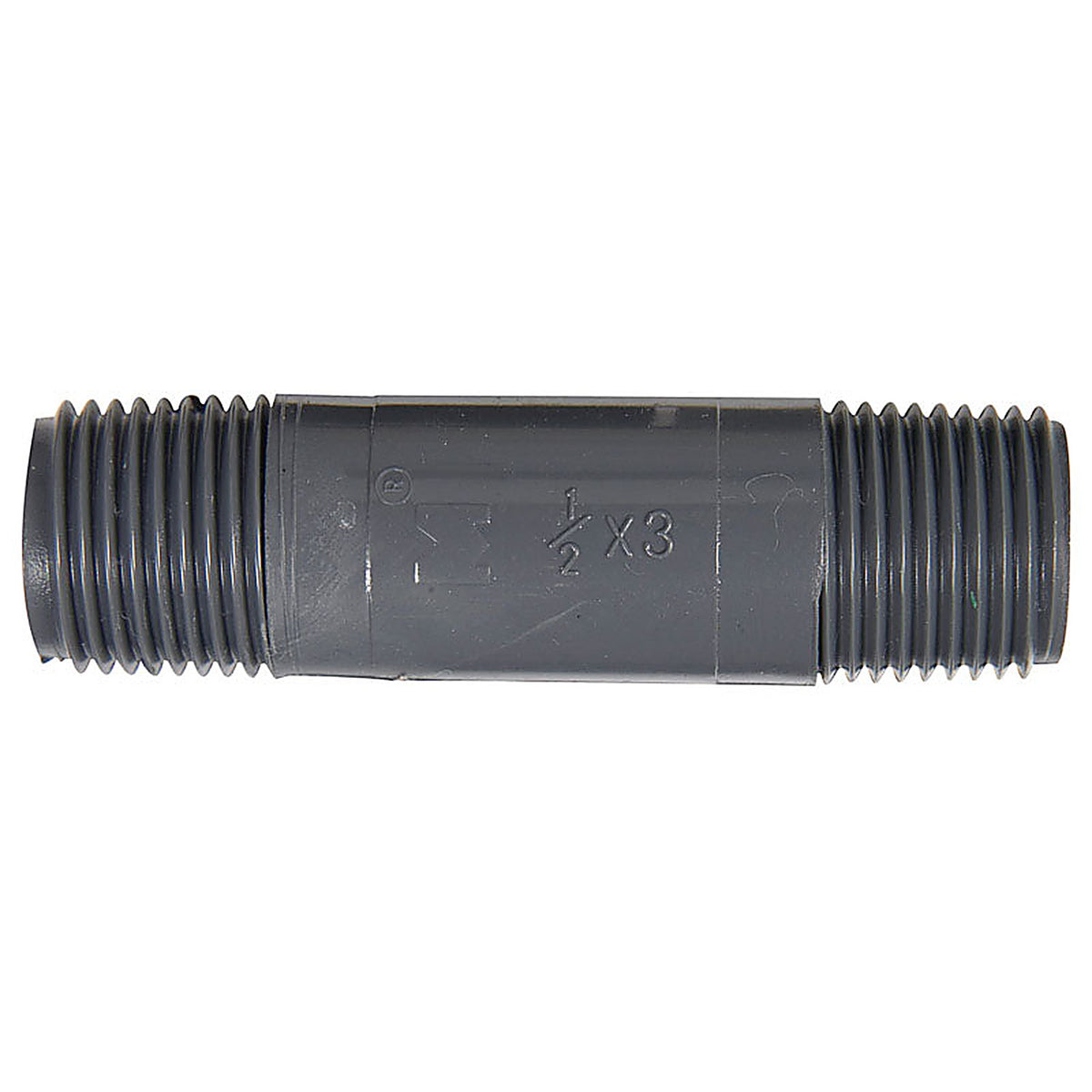 Mueller - 403-030 - Schedule 80 1/2 in. MPT PVC 3 in. Nipple