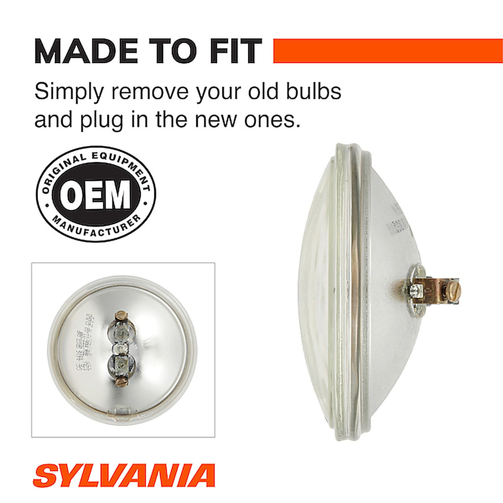 Sylvania - 4416BX - 4416 Basic Sealed Beam Headlight, 1 Pack
