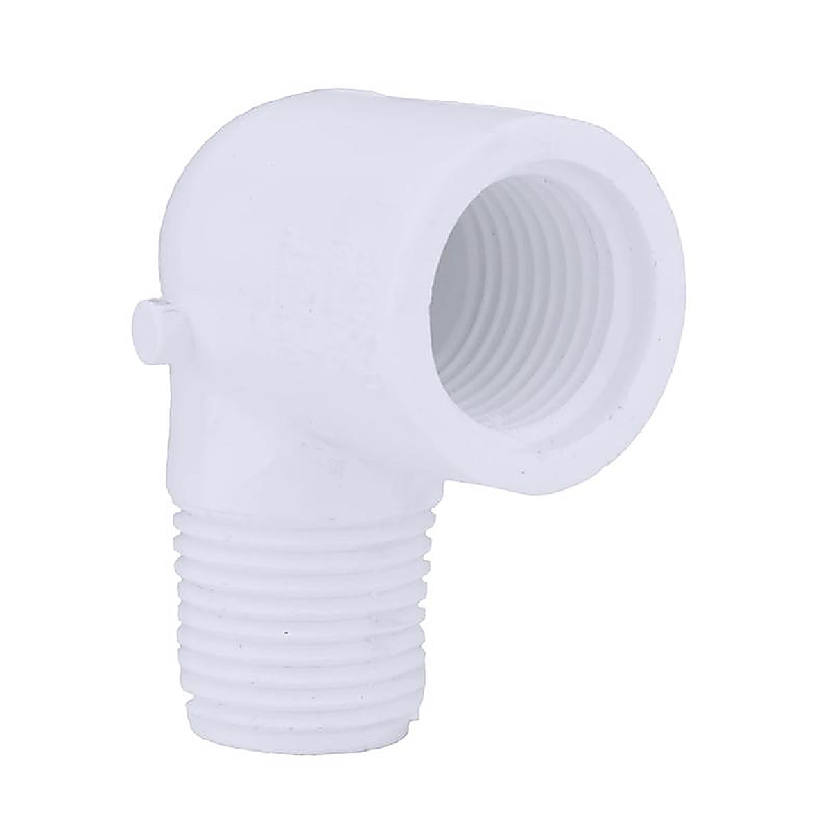 Charlotte Pipe - PVC023070600 - Schedule 40 1/2 in. MPT x 1/2 in. Dia. MPT PVC Street Elbow