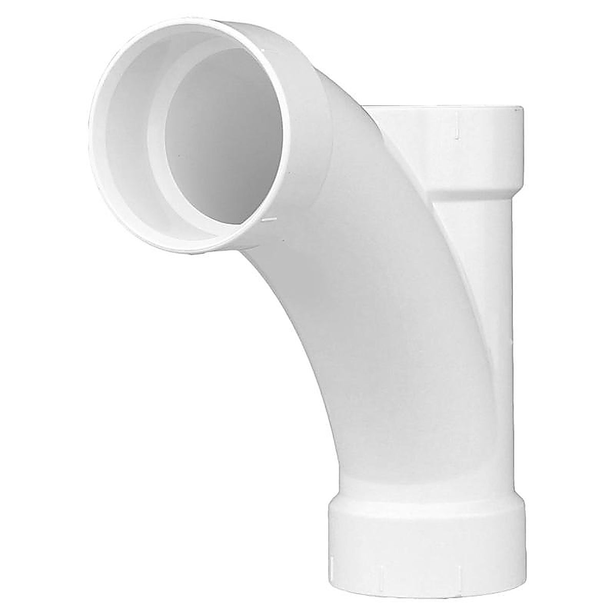 Charlotte Pipe - PVC005011000 - Schedule 40 3 in. Hub x 3 in. Dia. Hub PVC Long Turn Wye