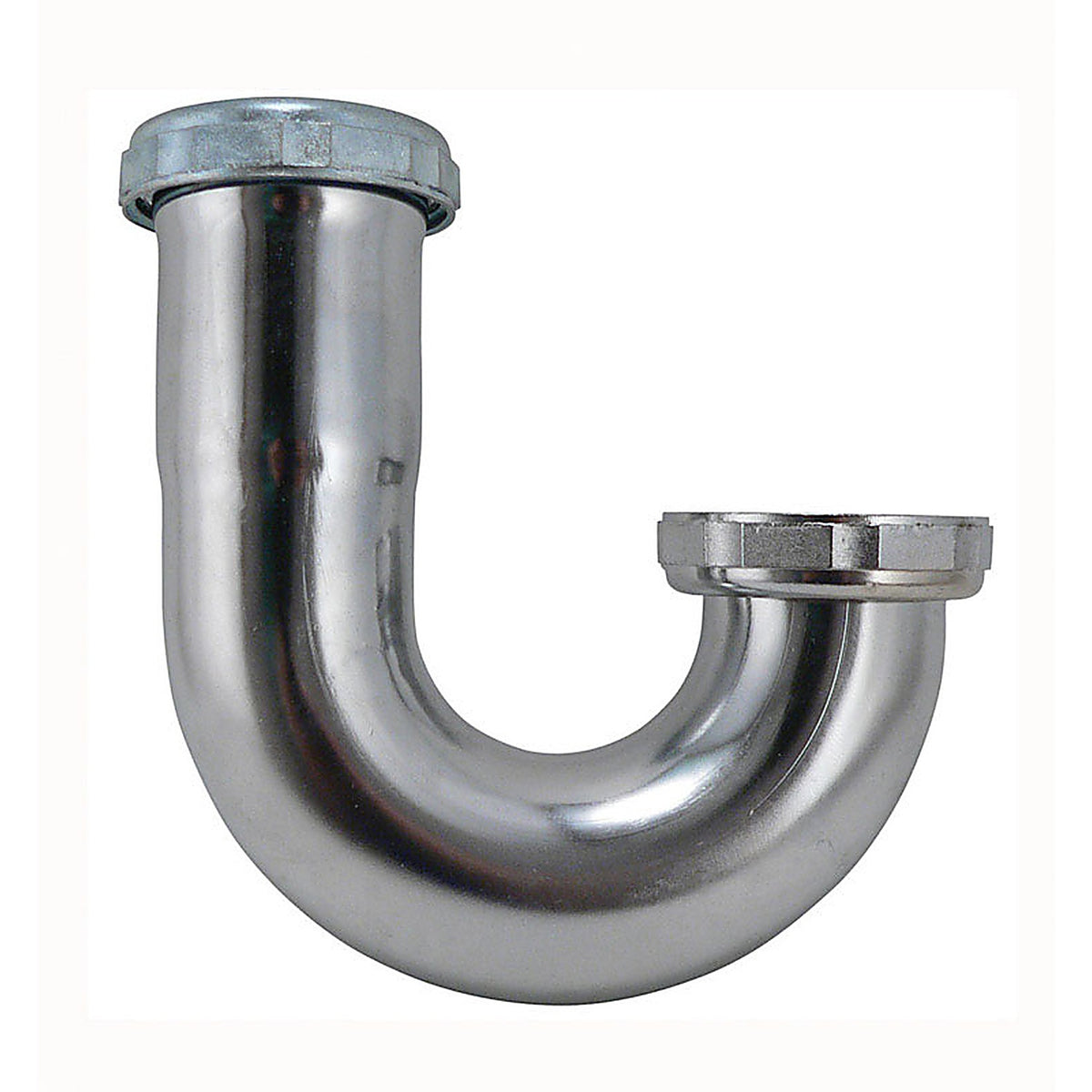 Keeney - 10455SN - 1-1/2 in. D Chrome Plated Brass J Bend