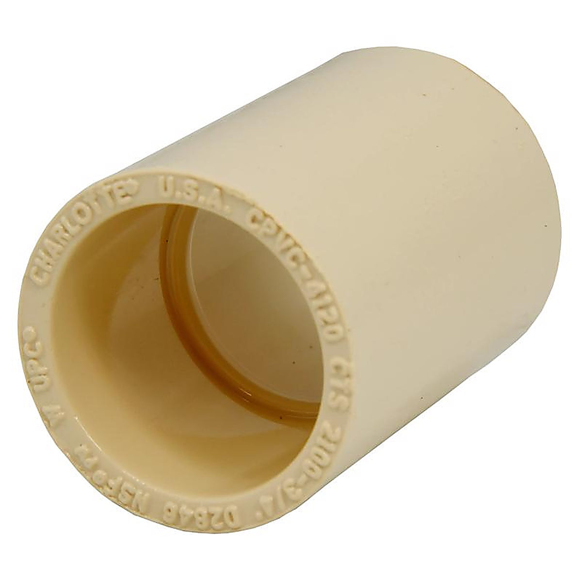 Charlotte Pipe - CTS02100C0800 - FlowGuard 3/4 in. Slip x 3/4 in. Dia. Slip CPVC Coupling