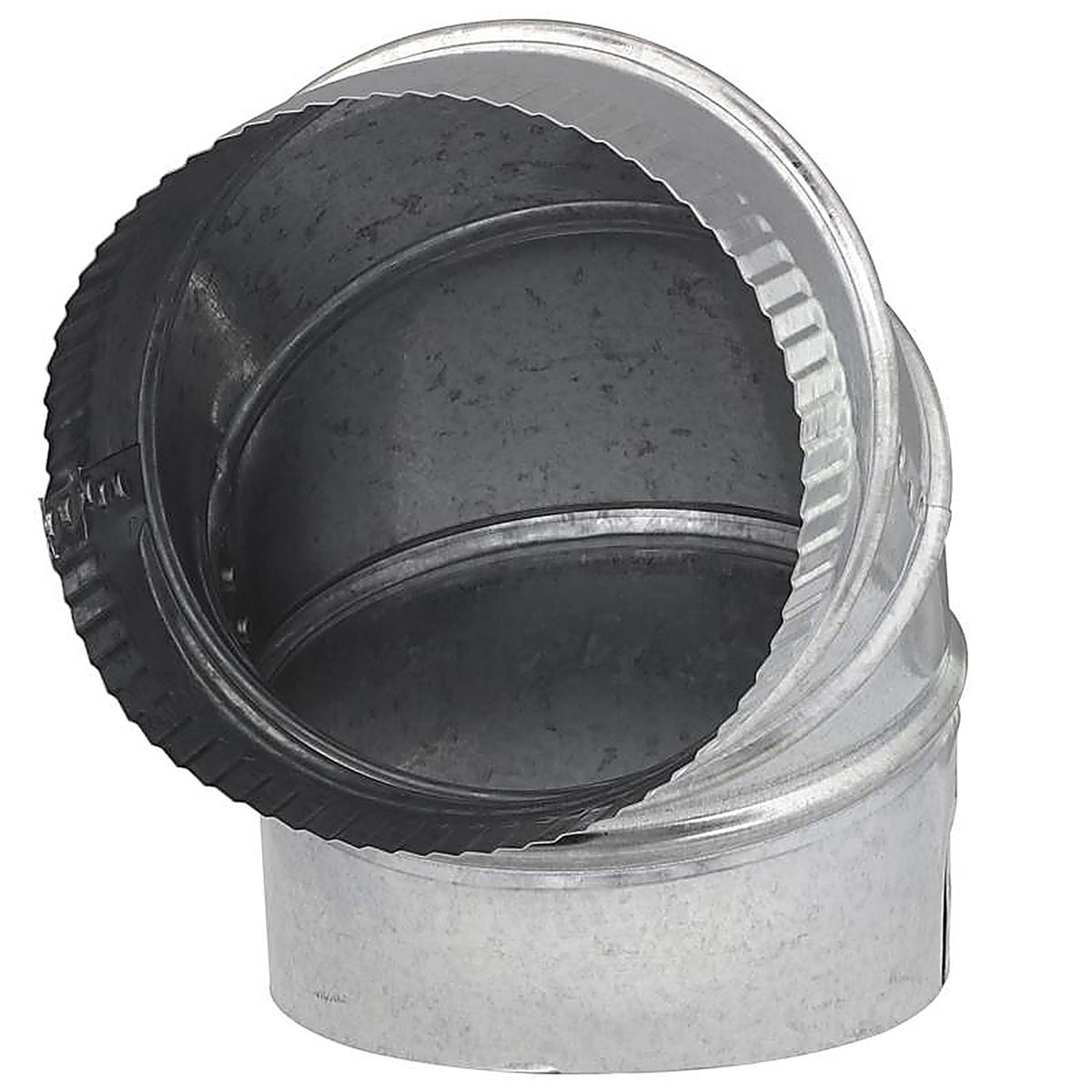 Imperial - GV0295-C - 6 in. D X 6 in. D Adjustable 90 deg Galvanized Steel Elbow Exhaust