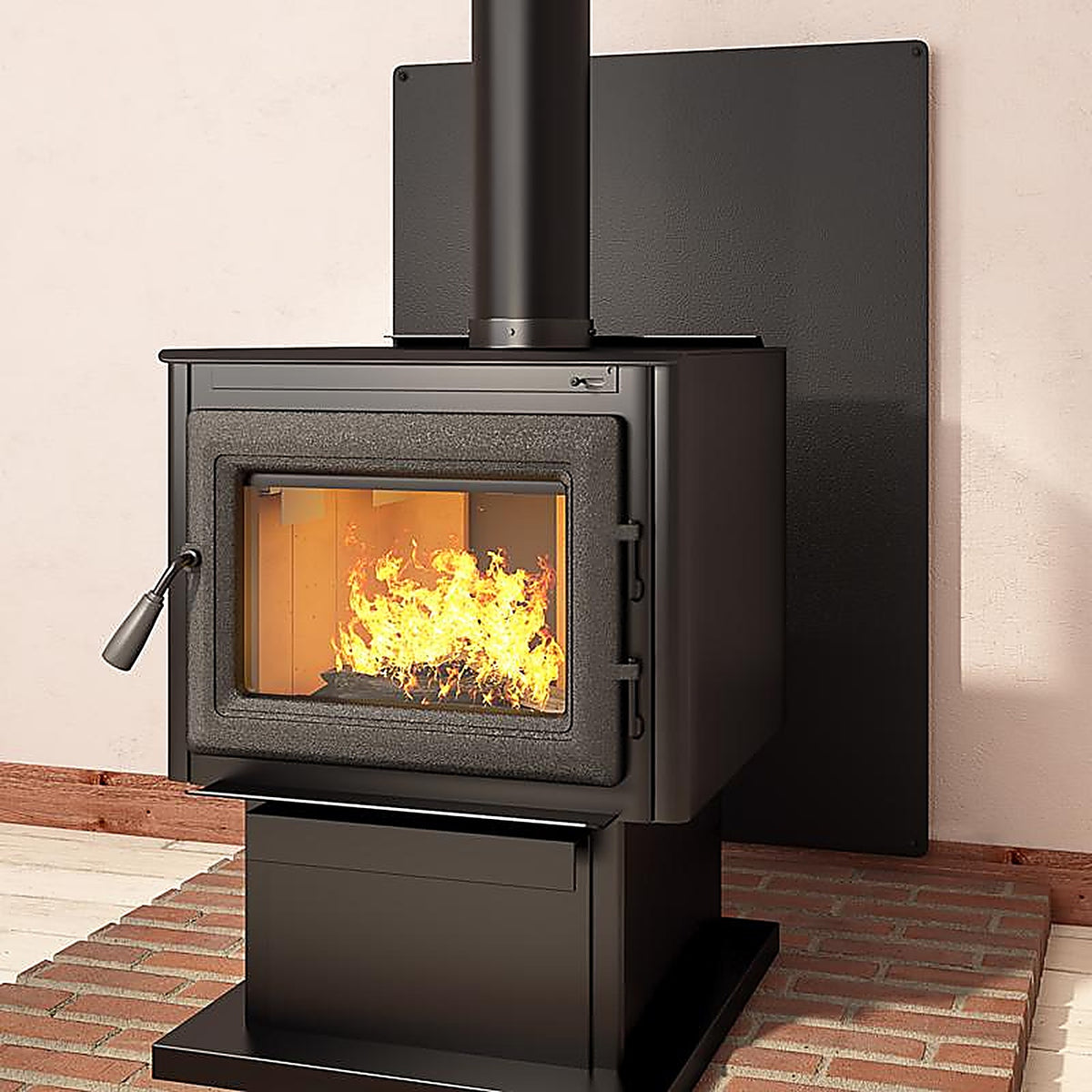 Imperial - BM0401 - 42 in. W X 32 in. L Black Stove Board
