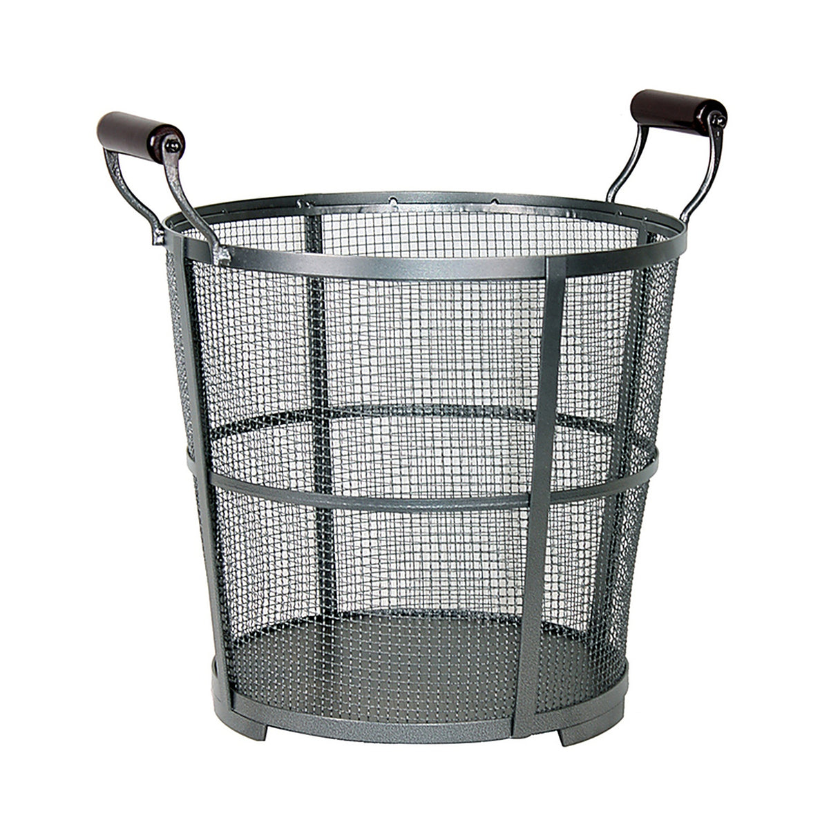 Panacea - 15704 - Prairie Gray Antique Iron Log Bin