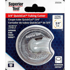 Superior Tool - 35034 - Pipe Cutter Silver
