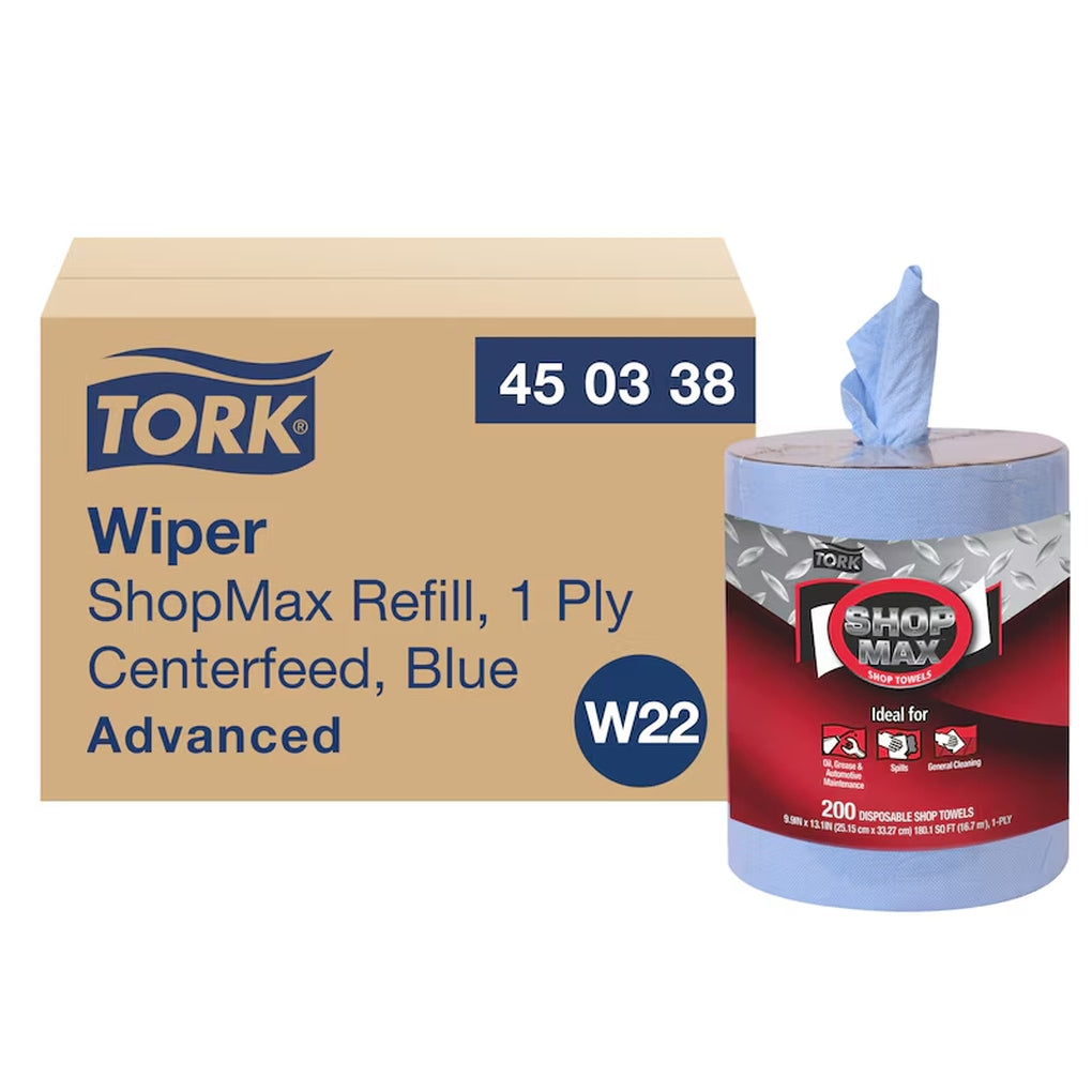 Tork - 450338 - ShopMax Wiper 450, Centerfeed Refill