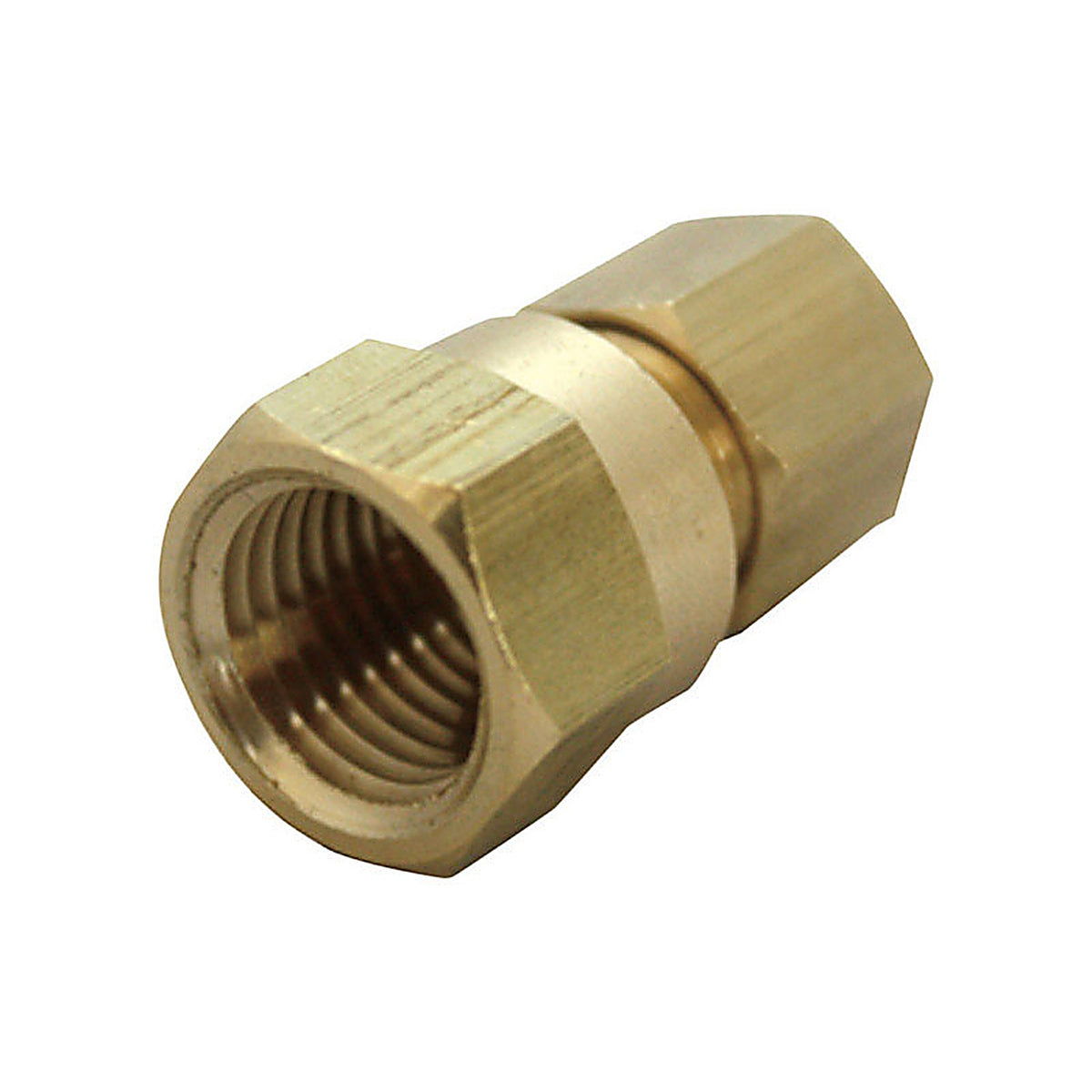 JMF - 4503504 - 5/8 in. Compression x 3/4 in. Dia. FPT Brass Adapter