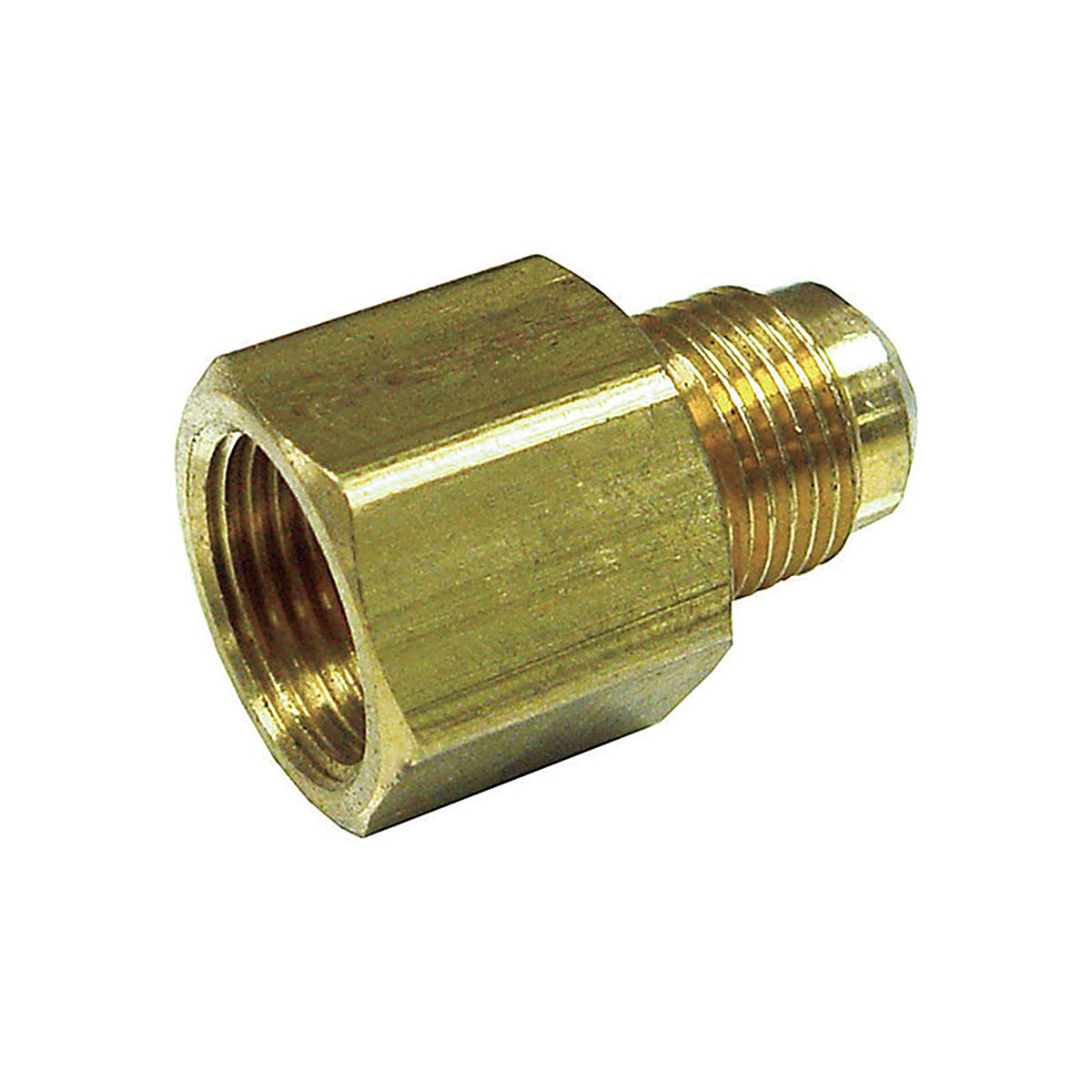 JMF - 4506036 - 1/2 in. Female Flare x 5/8 in. Dia. Male Flare Brass Reducing Adapter