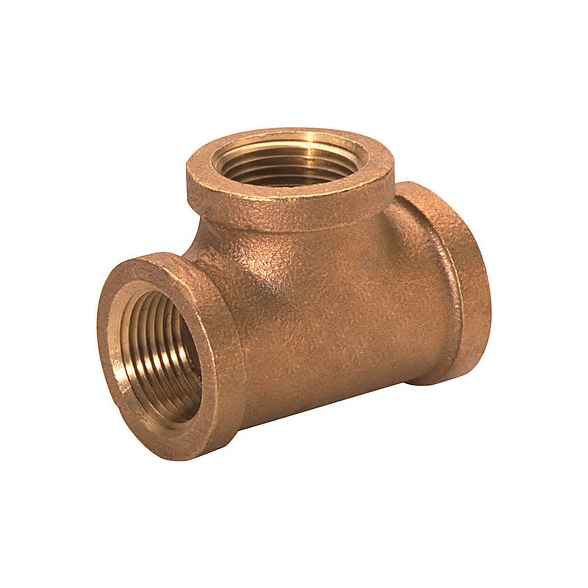 JMF - 4507224 - 1 in. FPT x 1 in. Dia. FPT Brass Tee