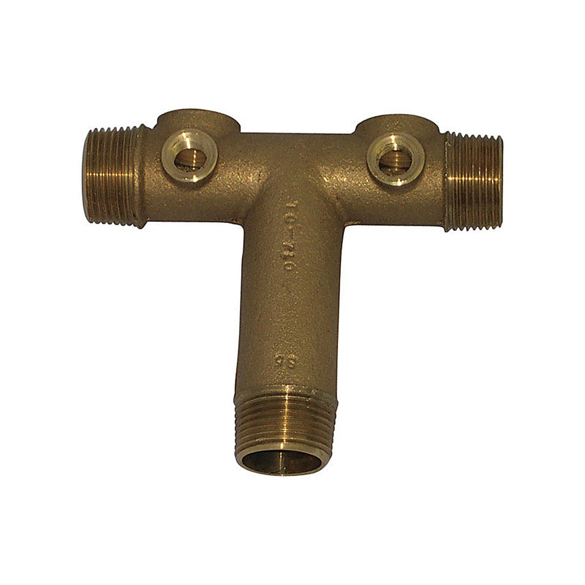 Campbell - RUTC4-3LF - Red Brass Universal Tank Cross