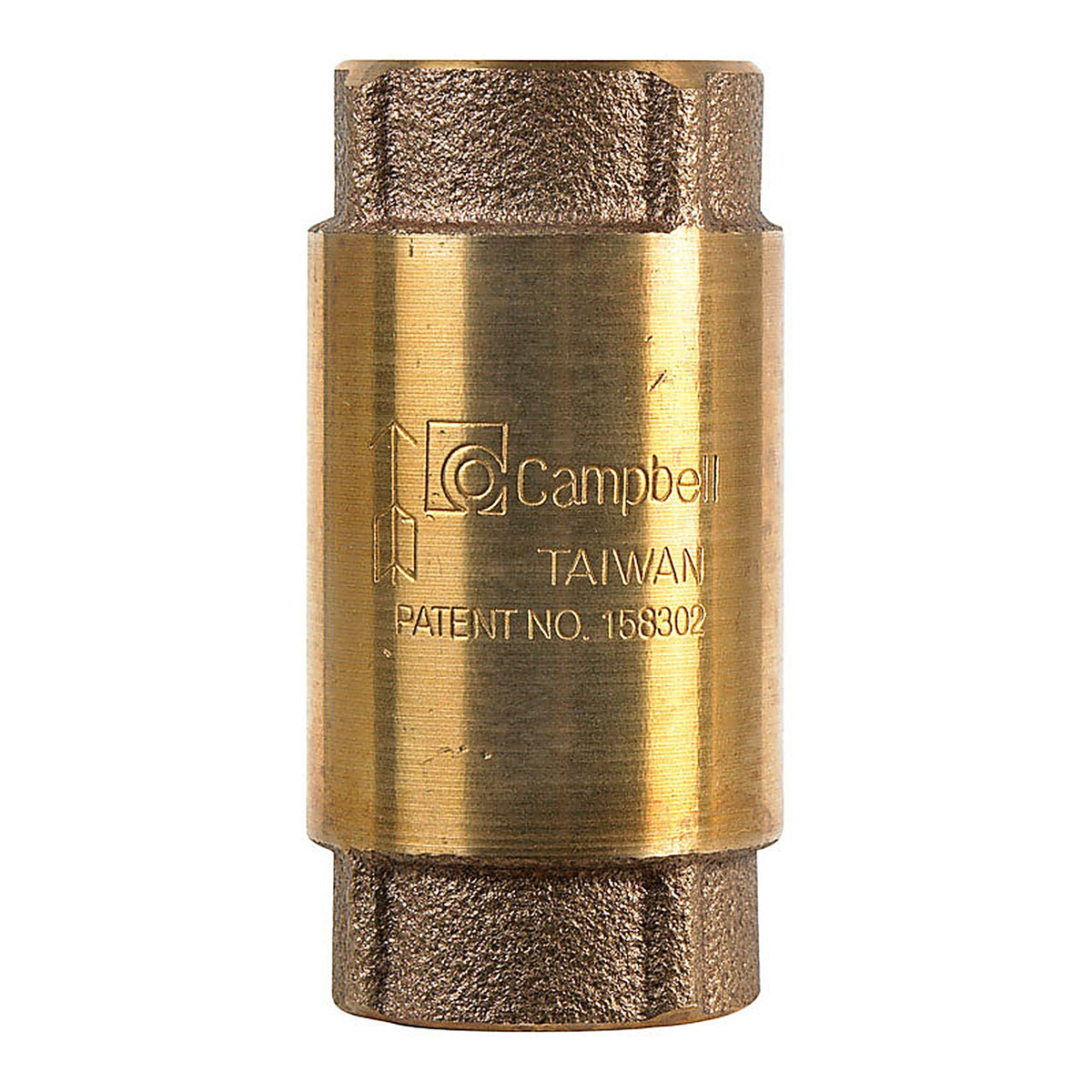 Campbell - CV-3TLF - 3/4 in. Dia. x 3/4 in. Dia. Red Brass Spring Loaded Check Valve