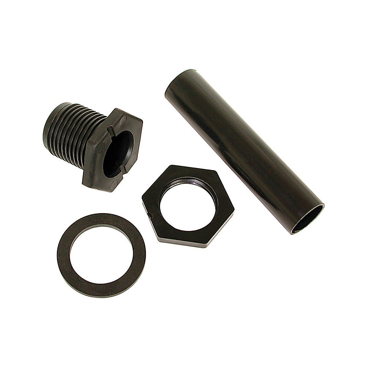 Dial - 9249 - 4 in. H x 5 in. W Plastic Black Drain and Pipe Kit