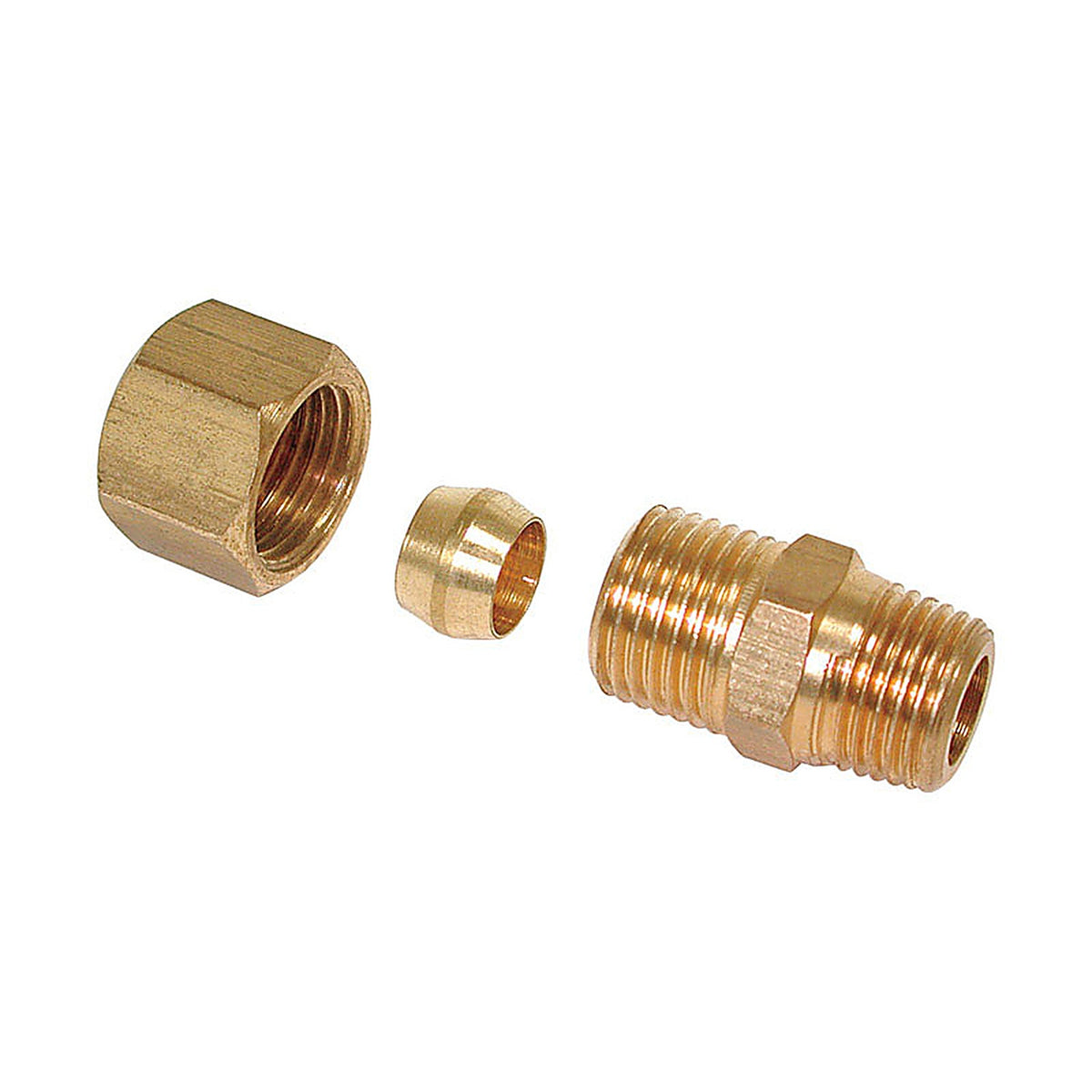 Dial - 9480 - 1/4 in. H X 1/8 in. W Brass Coupling Union