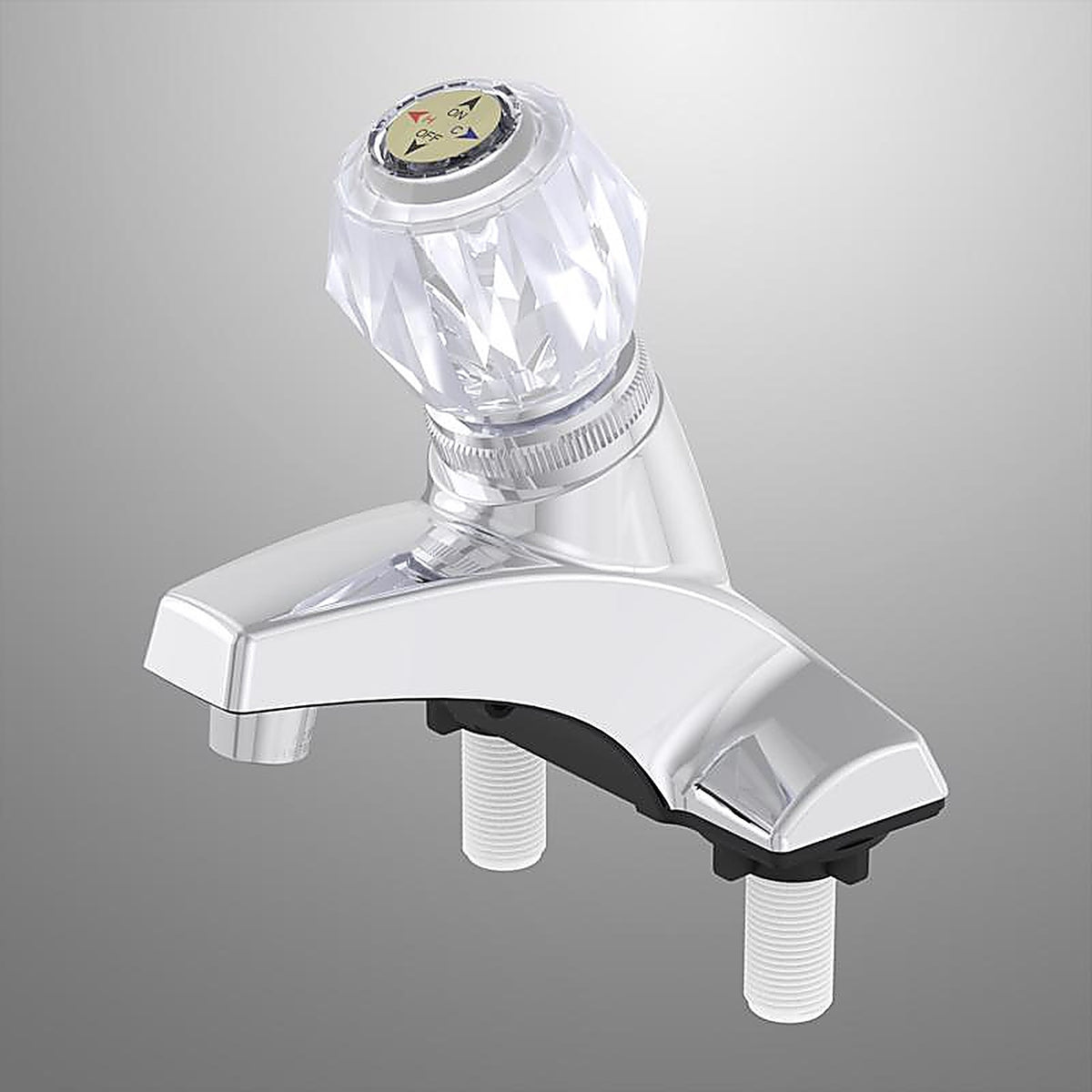 Home Plus - 4316-CP - Traditional Chrome Single Handle Lavatory Faucet 4