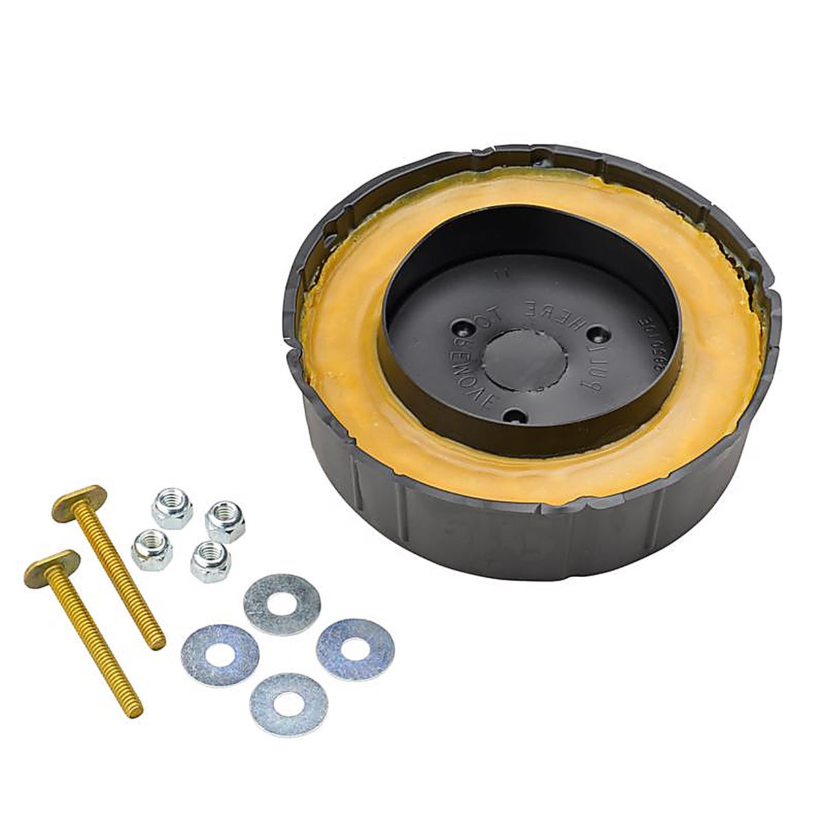 Oatey - 001095-N - Harveys Toilet Bowl Gasket with Wax & Flange Polyethylene #50