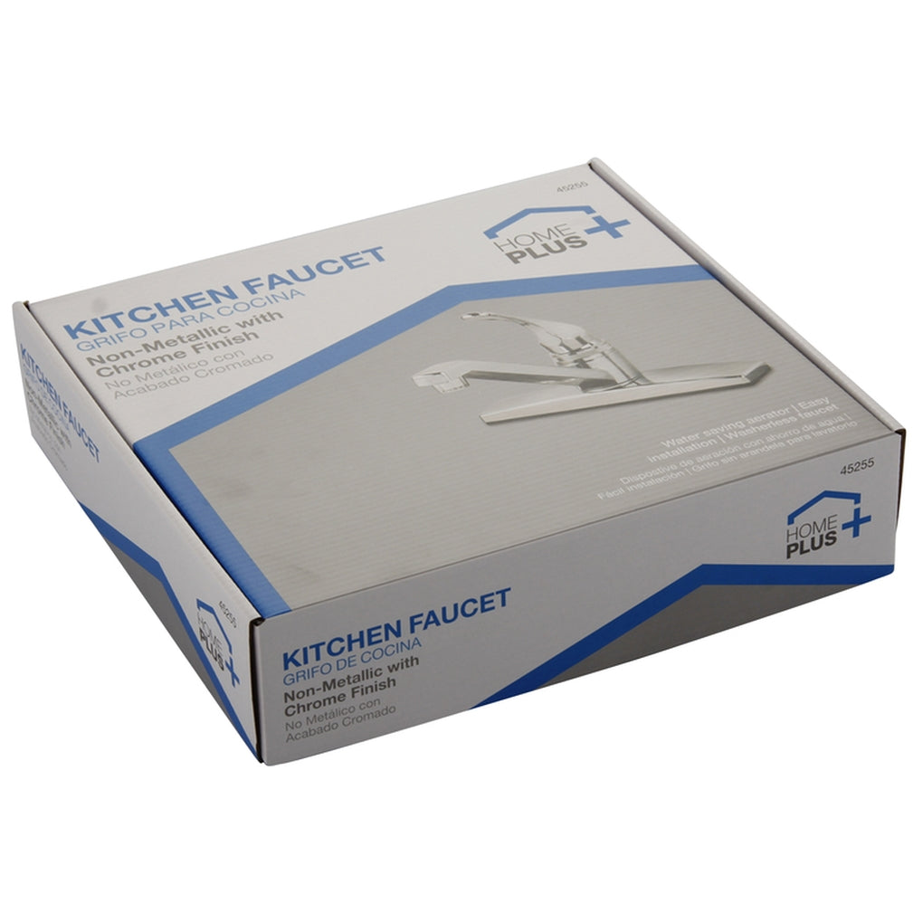Home Plus - 8347-CP - Traditional One Handle Chrome Kitchen Faucet