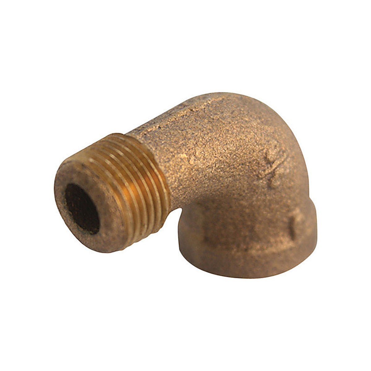 JMF - 4535159 - 2 in. FPT X 2 in. D MPT Red Brass 90 Degree Street Elbow