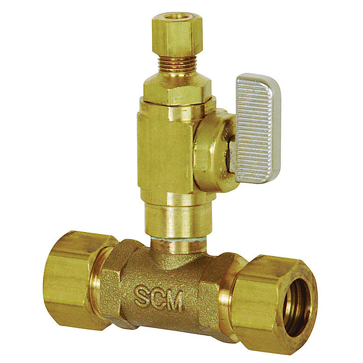 Sioux Chief - 601-G20CV - Add-A-Line 5/8 in. Brass Compression Ball Valve Full Port