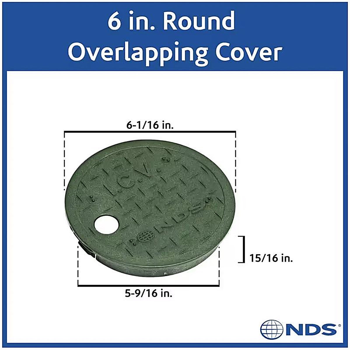 NDS - 107C - Round Valve Box Cover