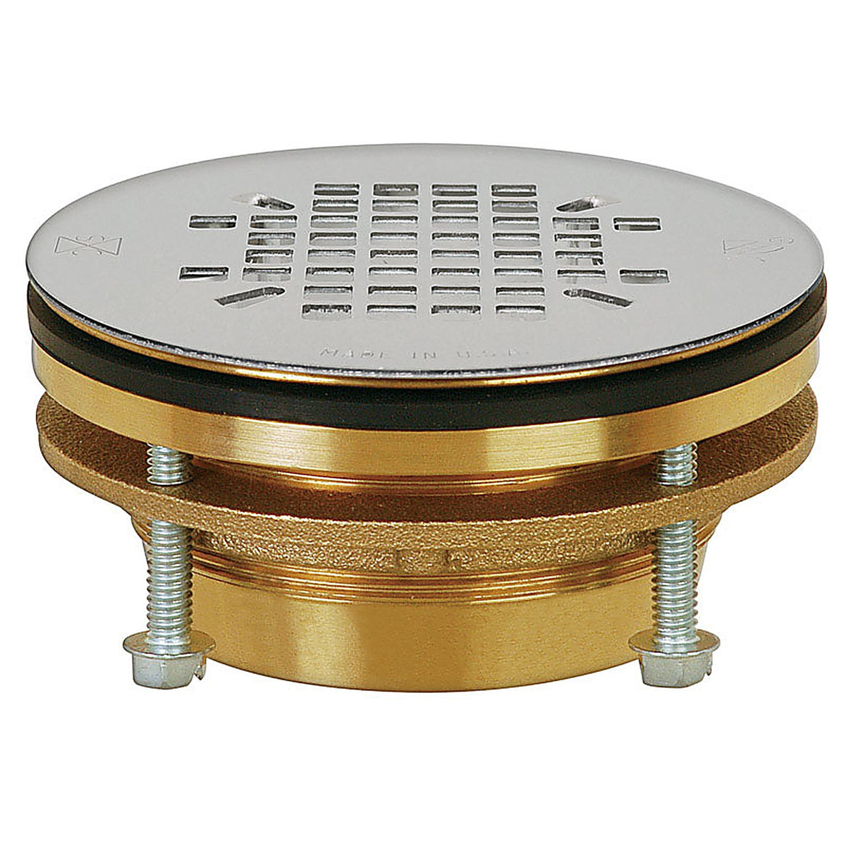 Sioux Chief - 827-2J - JackRabbit 2 in. D Brass Shower Drain