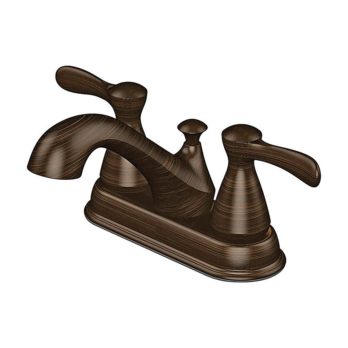OakBrook - 67297W-6027 - Oil Rubbed Bronze Two Handle Lavatory Pop-Up Faucet 4 in.