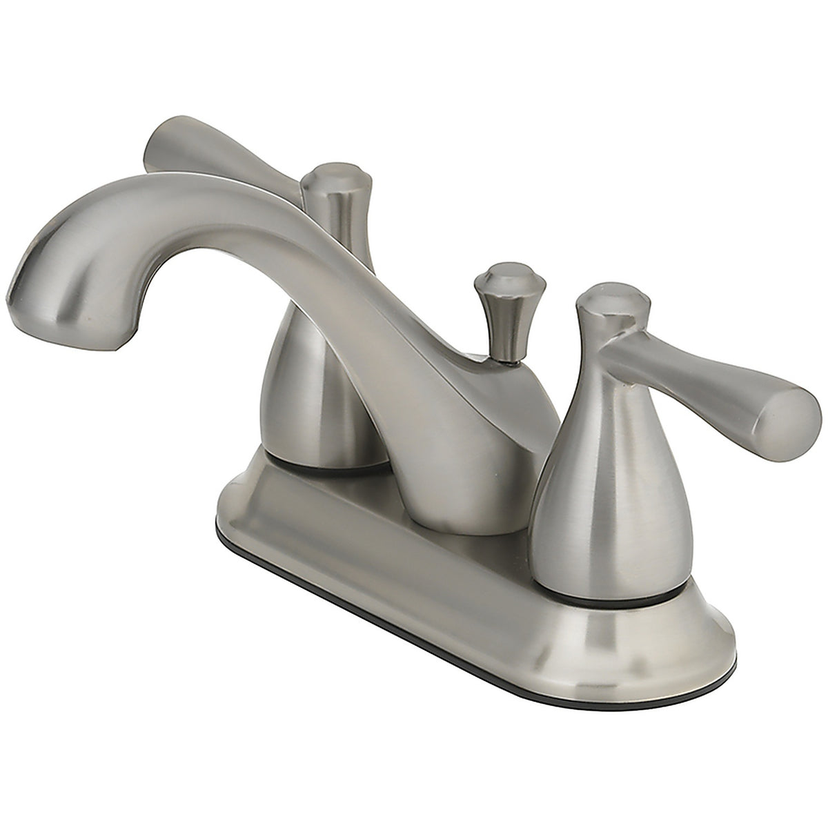 OakBrook - 67297W-6004 - Doria Brushed Nickel Two Handle Lavatory Pop-Up Faucet 4 in.
