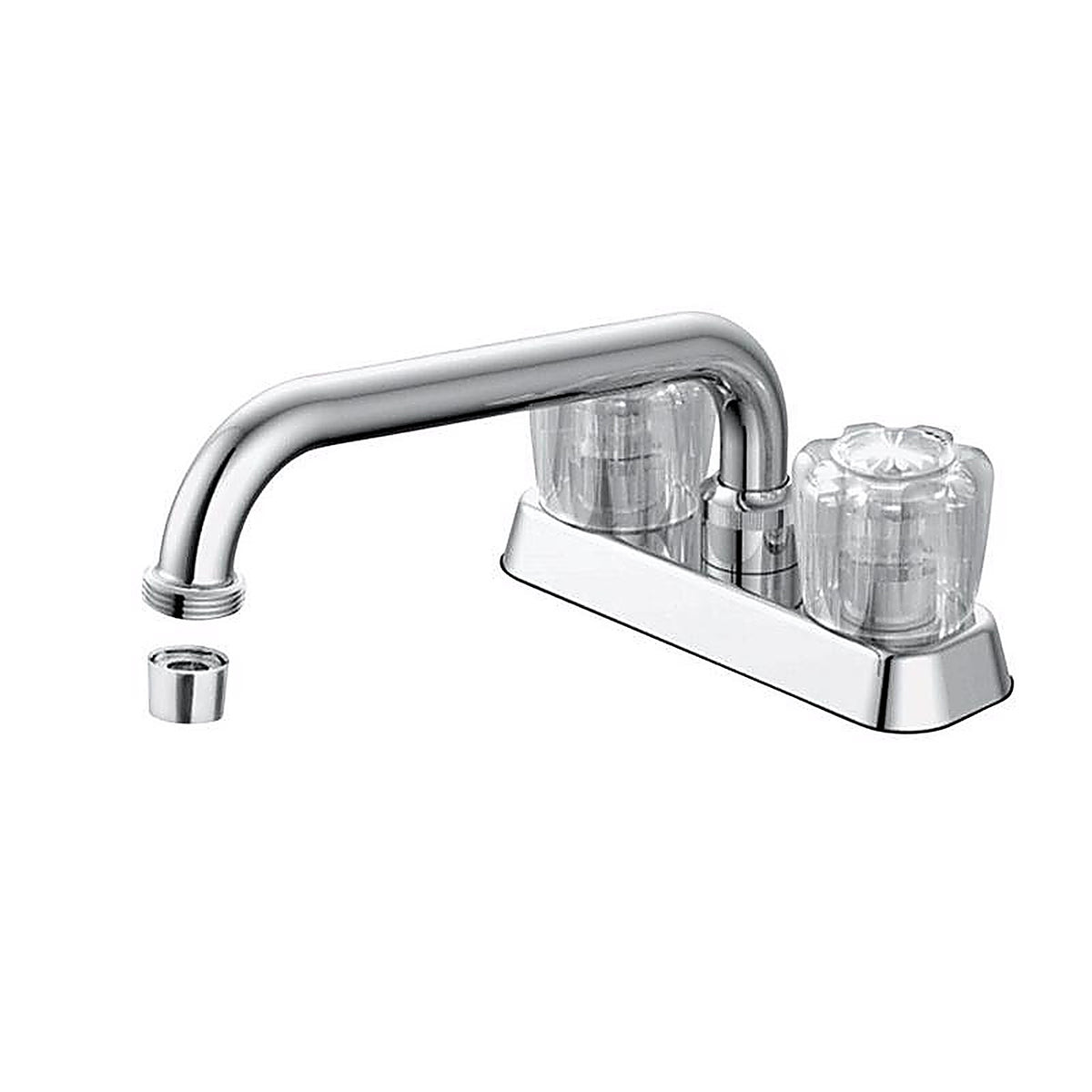 OakBrook - 67236-0001 - Coastal Chrome Two Handle Bar/Utility Faucet 4 in.
