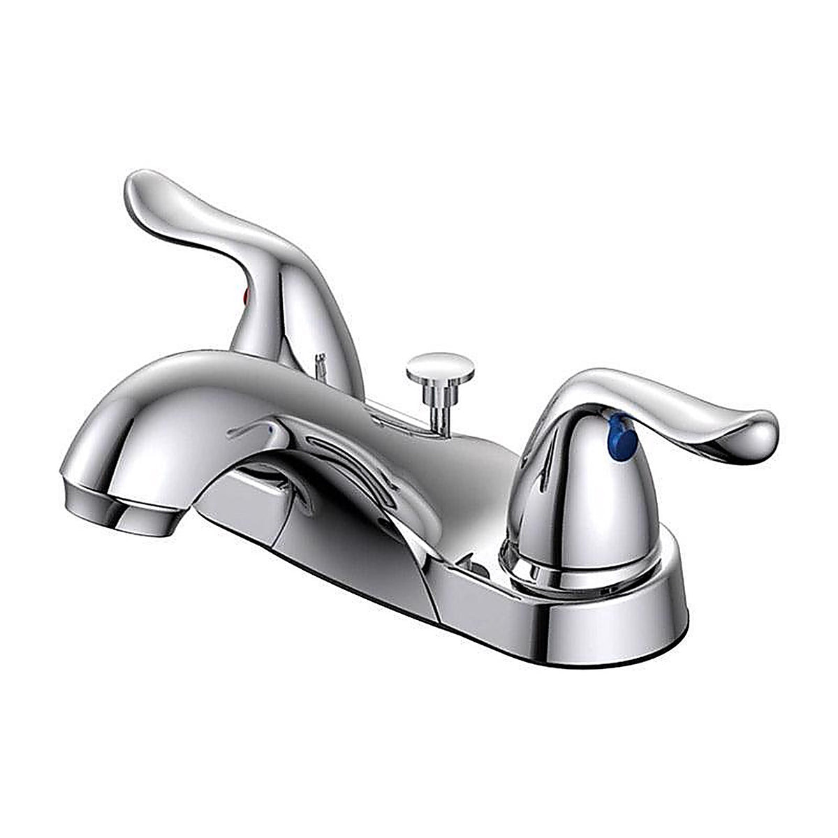 OakBrook - 67499W-6101 - Pacifica Chrome Two Handle Lavatory Pop-Up Faucet 4 in.