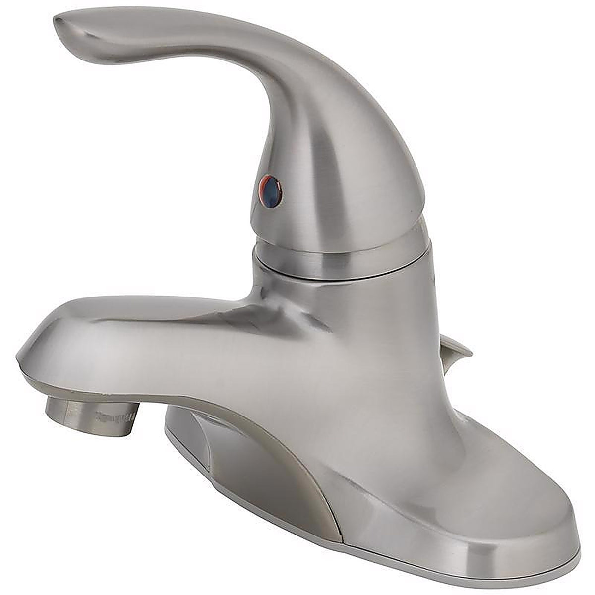 OakBrook - 65480W-6204 - Coastal Brushed Nickel Single Handle Lavatory Pop-Up Faucet 4 in.
