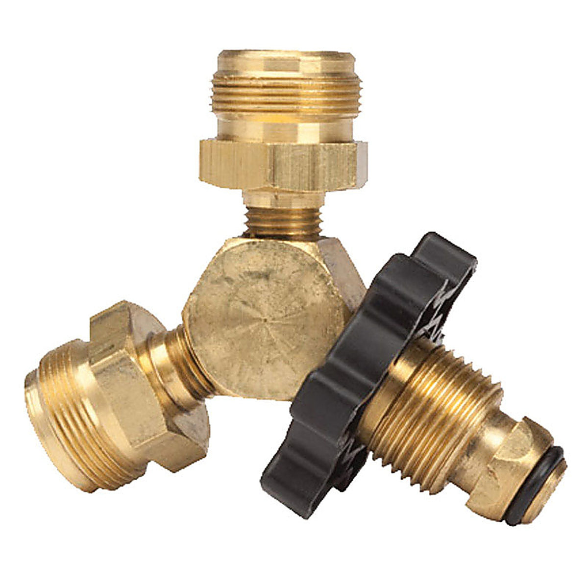 Mr. Heater - F271715 - 2 in. D Brass/Plastic Excess Flow Soft Nose P.O.L Propane Y Male Adapter