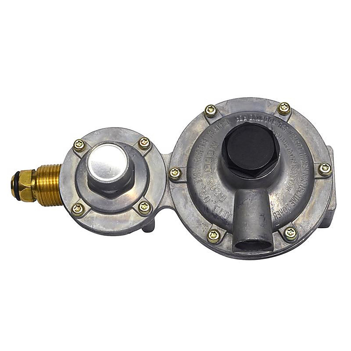 Mr. Heater - F273863 - 3/8 in. D Steel Excess Flow Soft Nose P.O.L x Female Pipe Thread Propane Regulator Kit