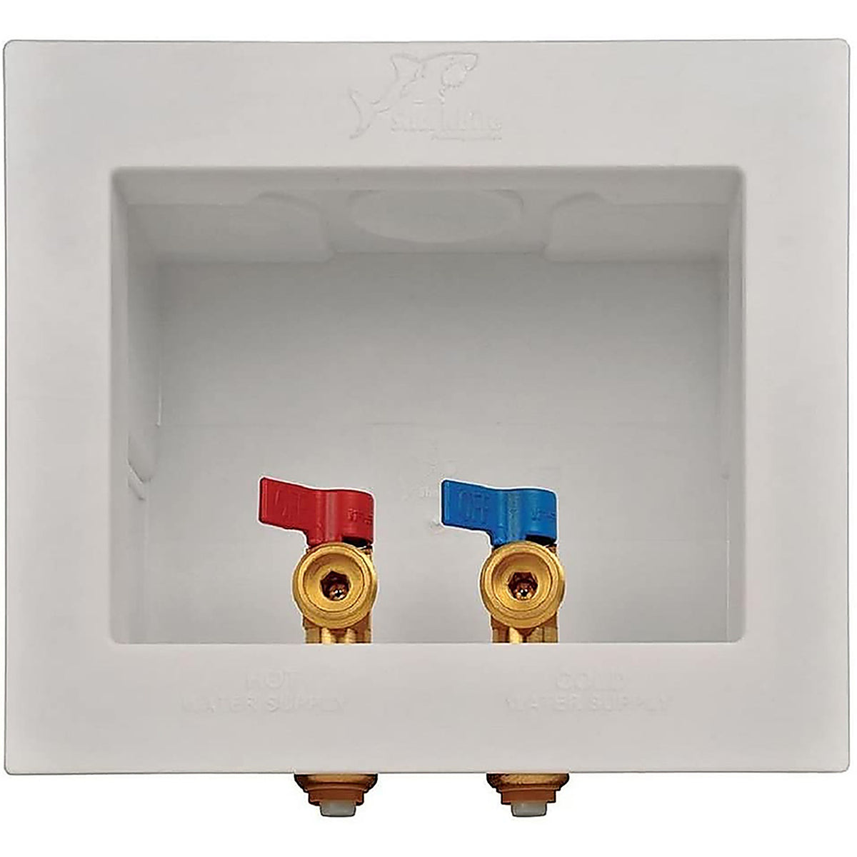 SharkBite - 24763 - 1/2 in. Washing Machine 3/4 in. Dia. x Push Fit GHT Washing Machine Outlet Box Brass