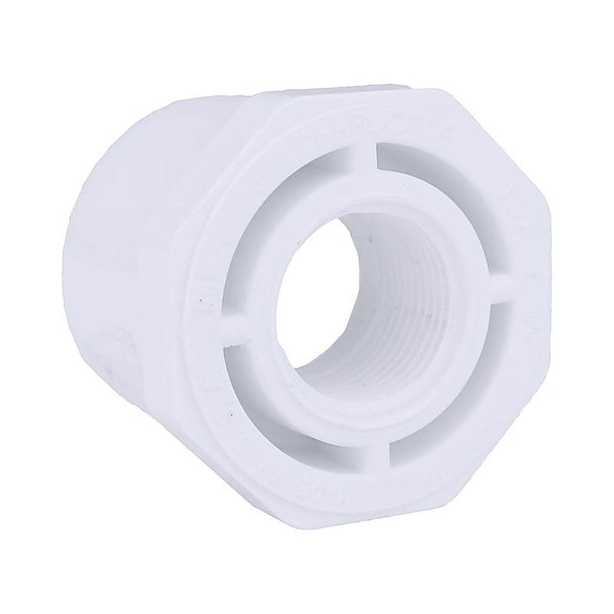 Charlotte Pipe - PVC021081600 - Schedule 40 1-1/2 in. Spigot x 3/4 in. Dia. FPT PVC Reducing Bushing