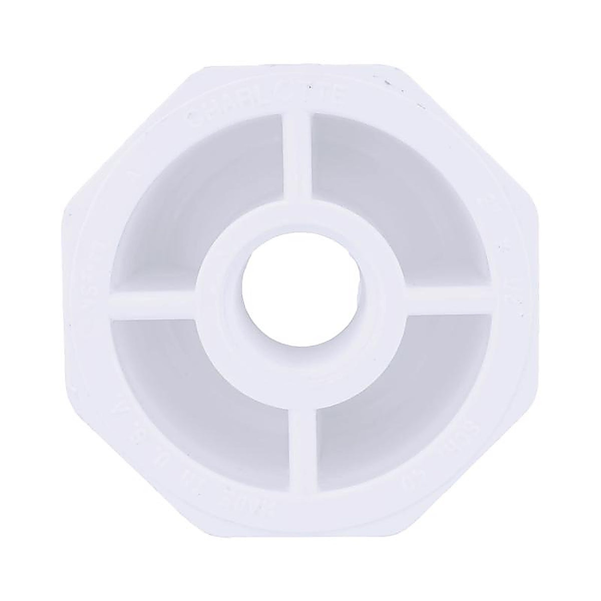 Charlotte Pipe - PVC021082400 - Schedule 40 2 in. Spigot x 1/2 in. Dia. FPT PVC Reducing Bushing
